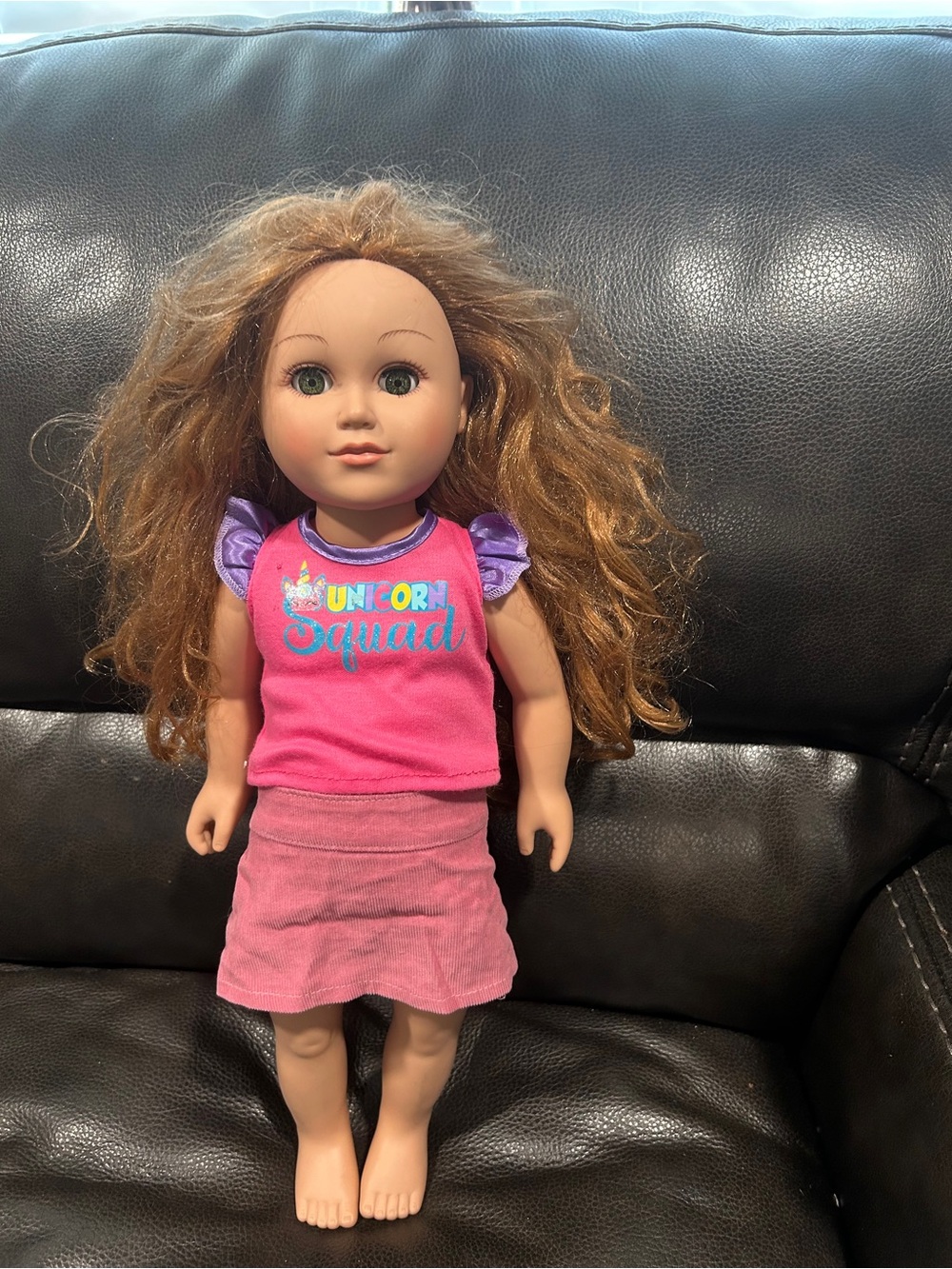 My Life Pink "Unicorn Squad" Fashion Doll with Purple Sleeve Accents